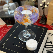 Load image into Gallery viewer, 果凍乾花高腳杯蠟燭台工作坊|Jelly Flower Candle Holder Workshop