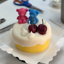 Load image into Gallery viewer, 甜絲絲奶油蛋糕蠟燭工作坊|Creamy Glaze Cake Candle Workshop