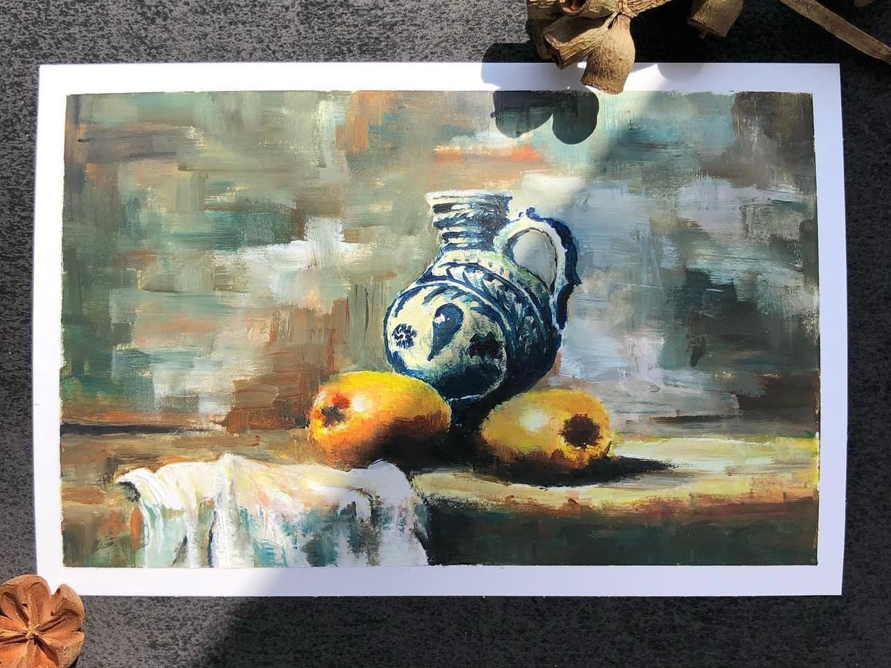 靜物油畫班丨Still-life Oil Painting – Scent Sense Hong Kong