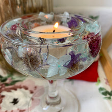 Load image into Gallery viewer, 果凍乾花高腳杯蠟燭台工作坊|Jelly Flower Candle Holder Workshop