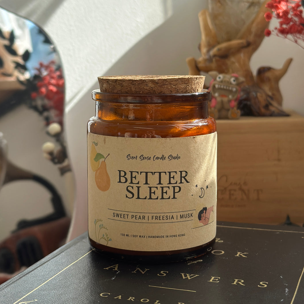 “BETTER SLEEP” candle jar 150g