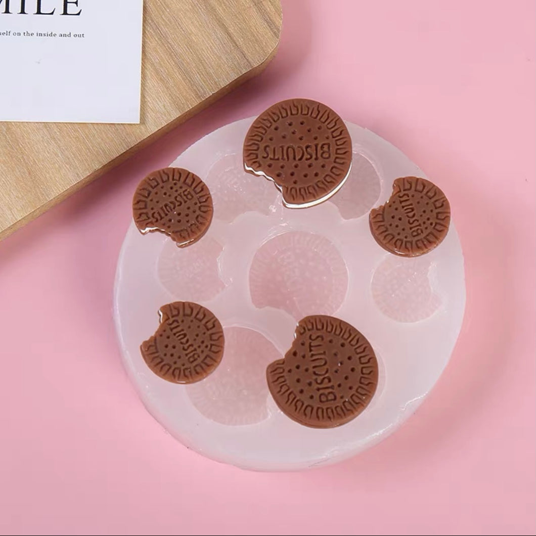 咬一口餅乾矽膠模丨Biscuit Silicon Mold